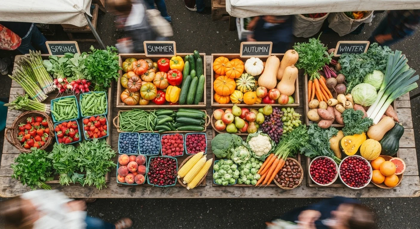 Eating Seasonally: How Produce Calendars Can Lower Your Food Bill