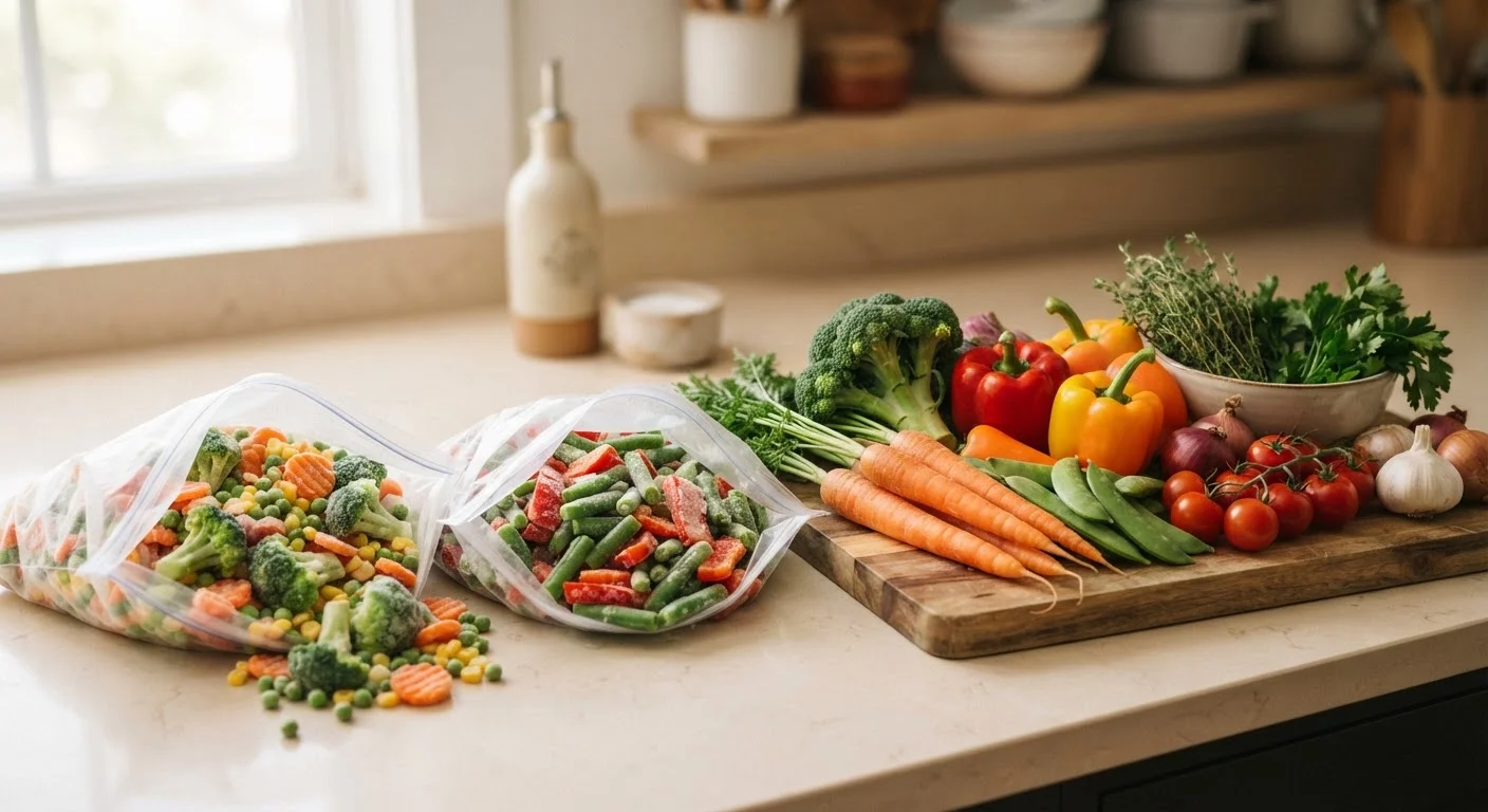 Why Frozen Vegetables Are Nutritionally Comparable to Fresh