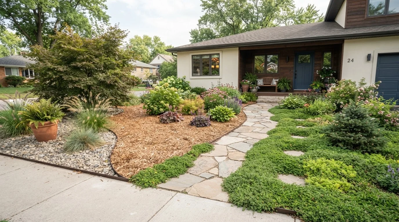 Gravel, Mulch, and Ground Cover: Comparing Low-Maintenance Landscaping Options