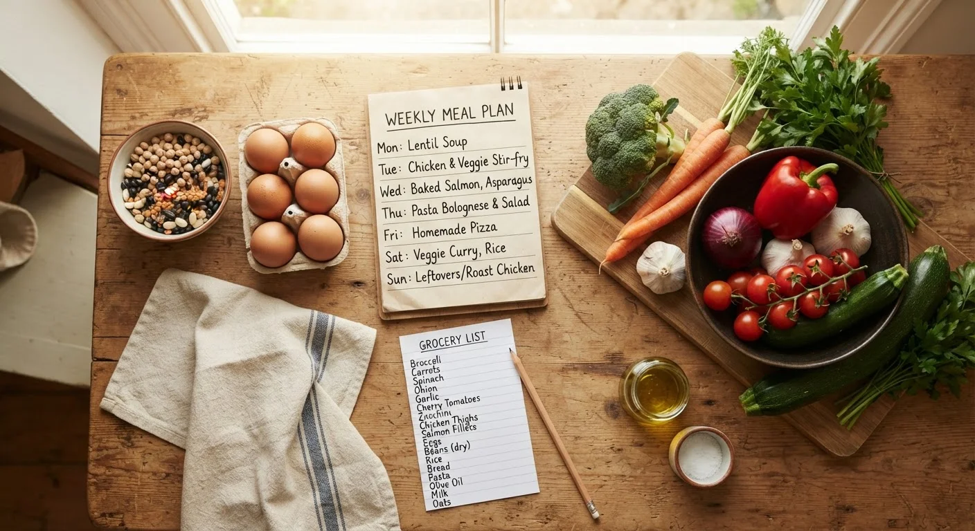 Meal Planning on a Tight Budget: A Week-by-Week Framework for Families